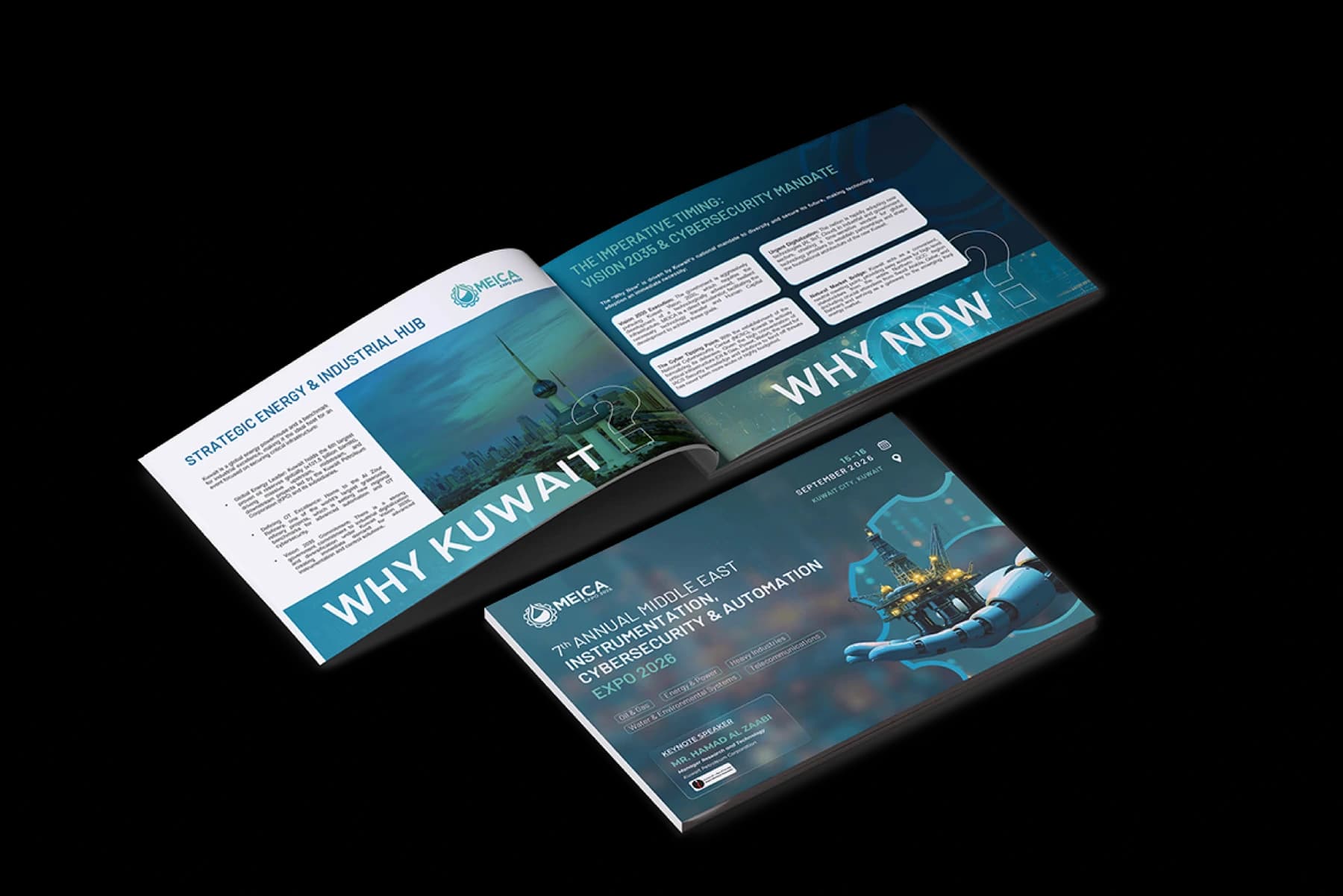 MEICA EXPO 2026 Event Brochure Mockup