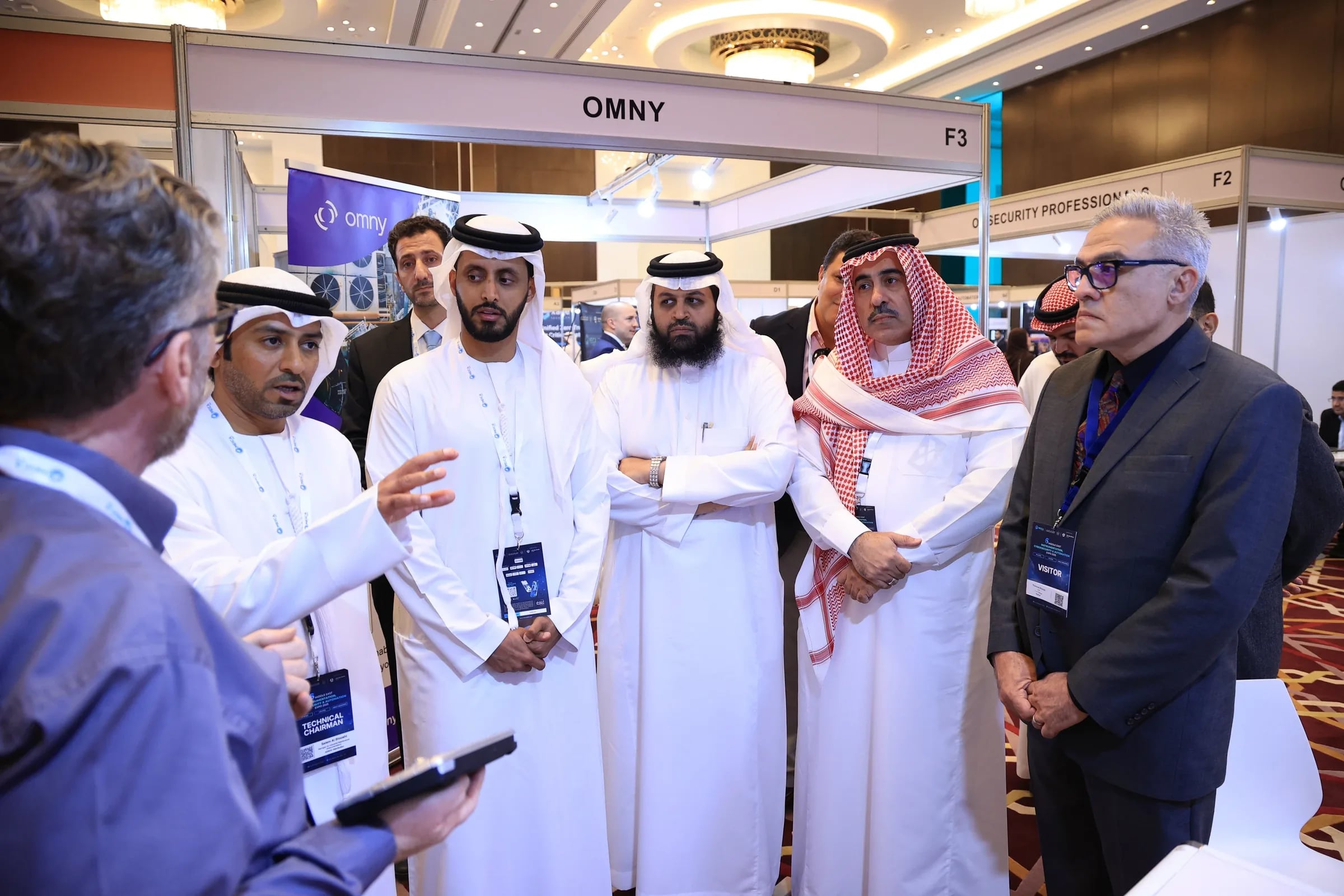 Delegates exploring exhibitor stands at MEICA Expo